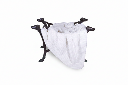 Paris Dog Blanket in Ivory