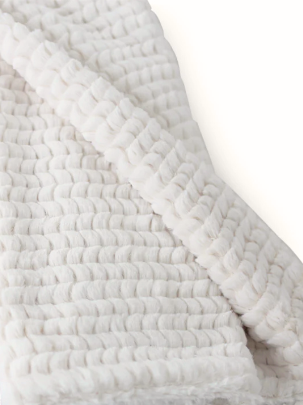 Paris Dog Blanket in Ivory