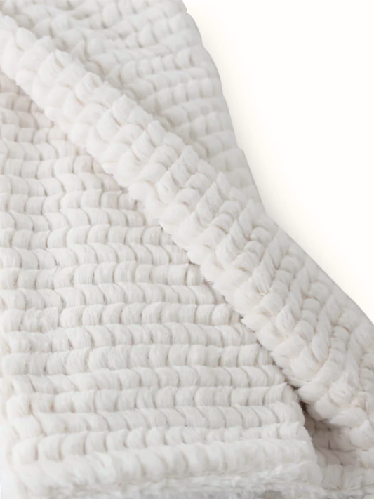 Paris Dog Blanket in Ivory (Made in the USA)