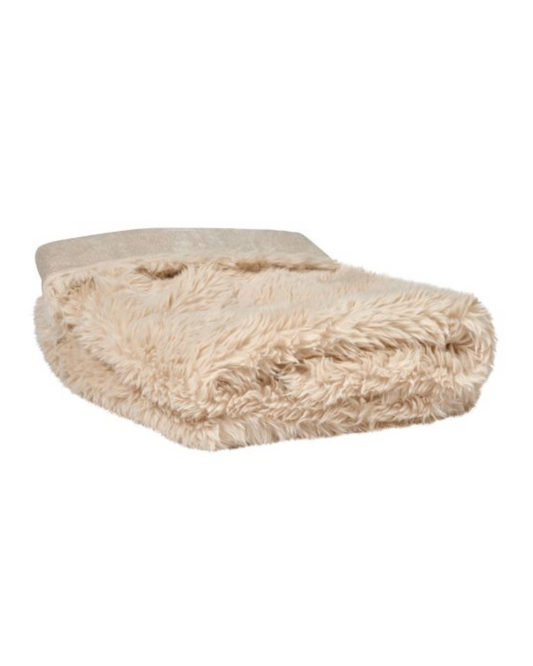 The Fluffernutter Faux Fur Dog Blanket (Made in Canada)