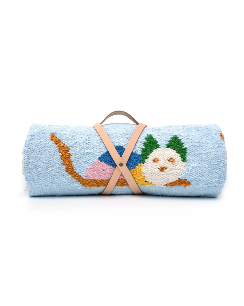 Gato Azul Blanket Roll