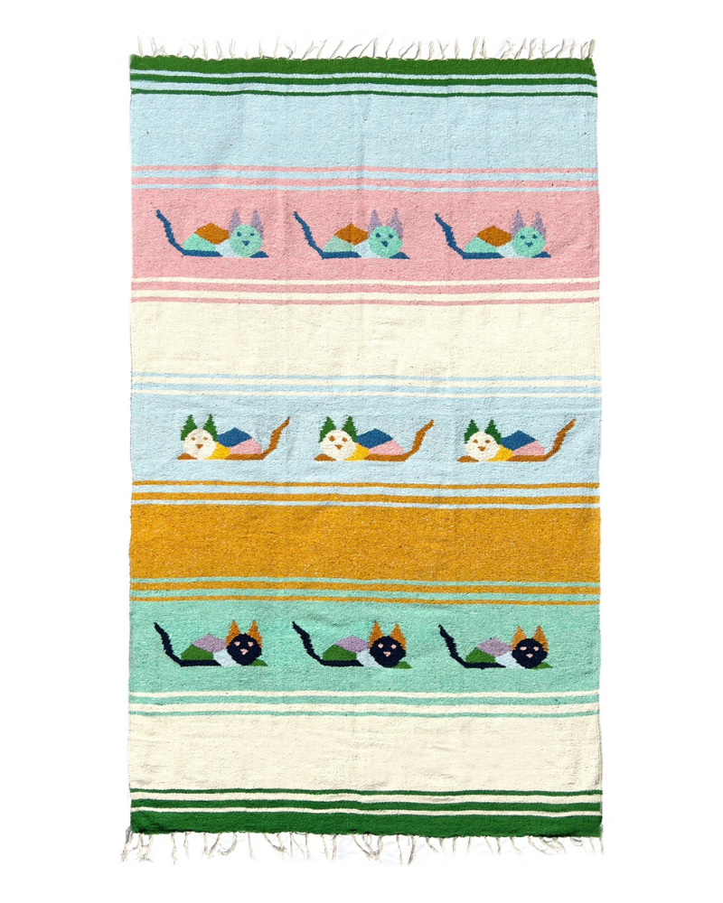 Gato Azul Blanket Roll