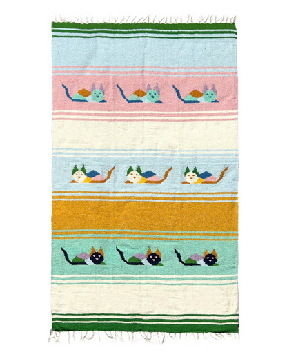 Gato Azul Blanket Roll